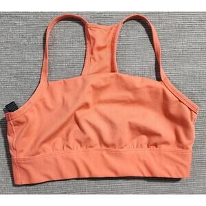 All in Motion Racerback Sports Bra Women’s M Orange Medium Support